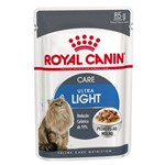 Ração Royal Canin Sachê Feline Ultra Light para Gatos Adultos - 85 G