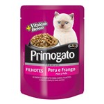 Ração Úmida Primogato Sabor Peru e Frango para Gatos Filhotes - 85g