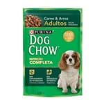 Ração Úmida Purina Dog Chow para Cães Adultos de Raças Pequenas Sabor Carne e Arroz 100g