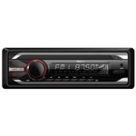 Rádio Automotivo Quatro Rodas Cd Player Bluetooth Viva Voz Usb Sd Mp3 Aux