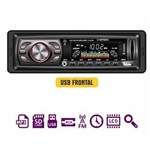 Radio Automotivo YDTECH com MP3 Entrada USB Cartão SD Tela LCD AM\FM