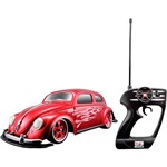 Rádio Control 1:10 Volkswagen Beetle Vermelho 1951 - Maisto