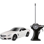 Rádio Control 1:24 Mercedes-Benz SL AMG 63 Branco - Maisto