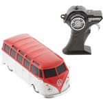 Rádio Controle Volkswagen Van Samba Escala 1:24 Vermelho - Maisto