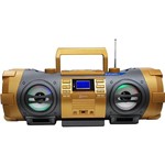Rádio Lenoxx BD1500 CD Player FM Estéreo MP3 USB com Controle Remoto - Dourado