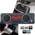 Rádio Mp3 Player Automotivo com Alto-falantes Integrados Usb e Sdcard Pi0027