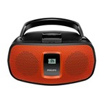 Rádio Philips Boombox com Usb Direct Soundmachine Cd Am Fm