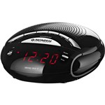 Rádio Relógio Digital AM/FM C/ Dual Alarme - Mondial