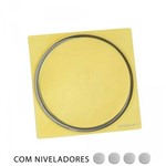 Ralo Click Inteligente de Banheiro 10x10 Cm (inox Dourado) - Sincenet