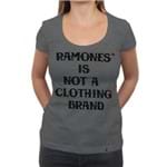 Ramones Is Not a Clothing Brand - Camiseta Clássica Premium Feminina