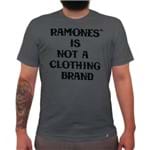 Ramones Is Not a Clothing Brand - Camiseta Clássica Premium Masculina
