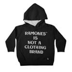 Ramones Is Not a Clothing Brand - Moleton com Capuz Infantil