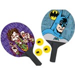 Raquete para Ping Pong Batman/coringa 2 Raquetes + 3 Bolas Belfix