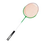 2 Raquetes de Badminton Verde e Branco com Bolsa Raqueteira