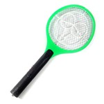 Raquetes de Badminton Verde e Preta com Bolsa Raqueteira