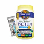 Raw Organic Protein (624g) + Organic Performance Protein Bar - Proteína Vegana