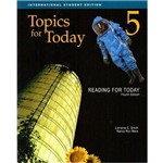 Reading For Today 5 - Topics For Today - Student Book