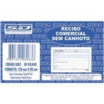 Recibo Comercial Sem Canhoto 50 Folhas com 20 Blocos São Domingos