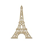 Recorte Laser Torre Eiffel M