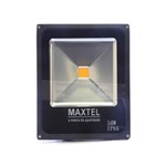 Refletor Led 50W Maxtel Branco Quente IP66 Bivolt