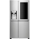 Refrigerador Side By Side New Lancaster Instaview 601 Litros Inox GC-X247CSAV LG 220V