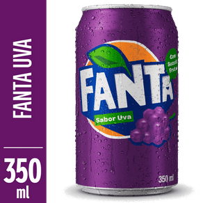 Refrigerante Fanta Uva 350ml (Lata)