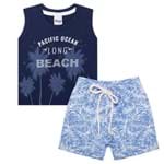 Regata C/ Shorts para Bebê Long Beach - Time Kids