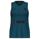 Regata Under Armour Tank Linear Feminina Azul - Under Armour - Under Armour