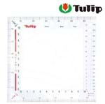 Régua Plástica para Medir Pontos e Agulhas Tulip