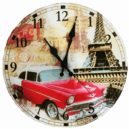 Relógio Carro Antigo