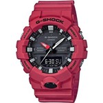 Relógio Casio G-Shock Anadigi Ga-800-4adr Vermelho