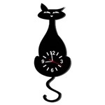Relógio com Movimento Gato