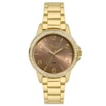 Relógio Condor Feminino Bracelete Dourado - Co2035kwn/k4m