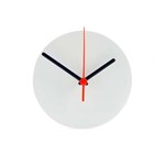 Relógio de Alumínio Branco para Sublimação 15x15cm