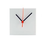 Relógio de Azulejo em Cerâmica Branca para Sublimação 15x15cm
