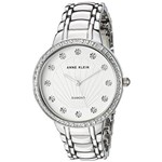 Relógio de Bracelete com Diamantes Anne Klein
