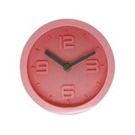 Relógio de Parede 15Cm Rosa - Sottile