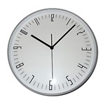 Relógio de Parede Branco 30cm Thin Urban