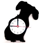 Relógio de Parede Cachorro Basset Linha Pet