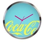 Relógio de Parede Coca Cola Moderno Neon