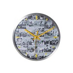 Relógio de Parede Dc Comics Metal Preto e Branco Ø 30,5cm