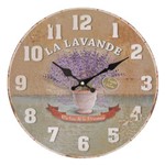 Relógio de Parede Essence Lavanda 35,5cm