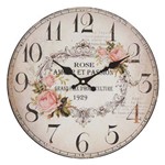 Relógio de Parede Essence Rose 35,5cm