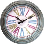 Relógio de Parede Exeway 30cm, Cinza
