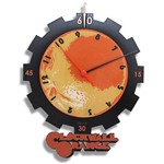 Relógio de Parede Laranja Clock