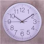 Relógio de Parede New York 30cm Finecasa Cinza