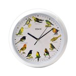 Relógio de Parede Pássaros 28 Cm