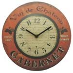 Relógio de Parede Vin de Chateau