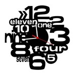 Relógio Decorativo - Modelo Números 11