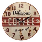 Relógio Delicious Cafe